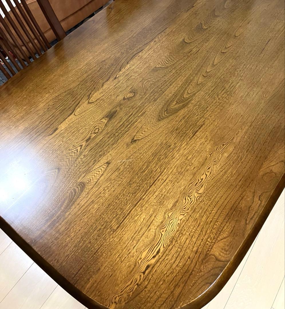 【地域限定送料無料】TOA日本製アンティークダイニングテーブル幅150cm