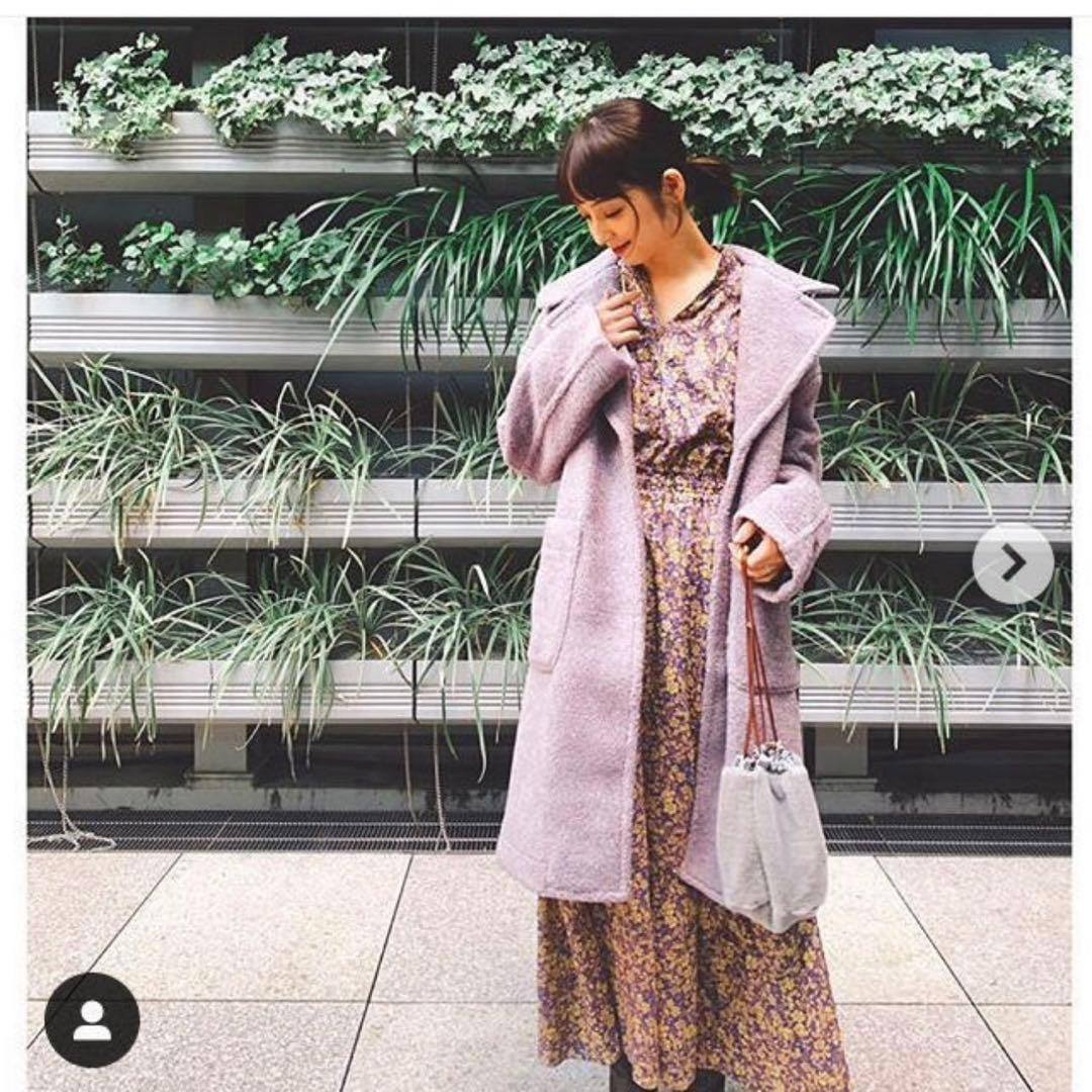 アンティミテ 花柄ロングワンピース