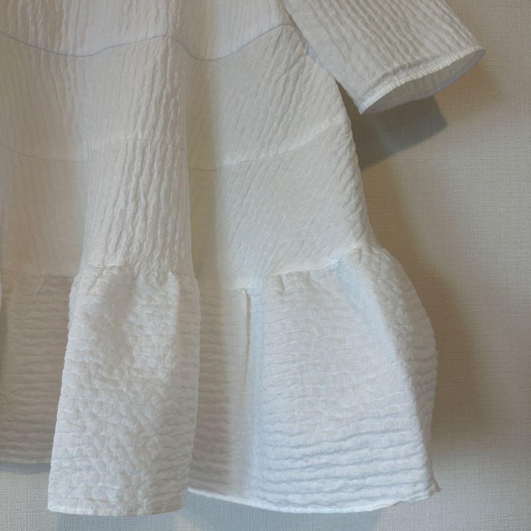 yori フクレティアード ブラウス