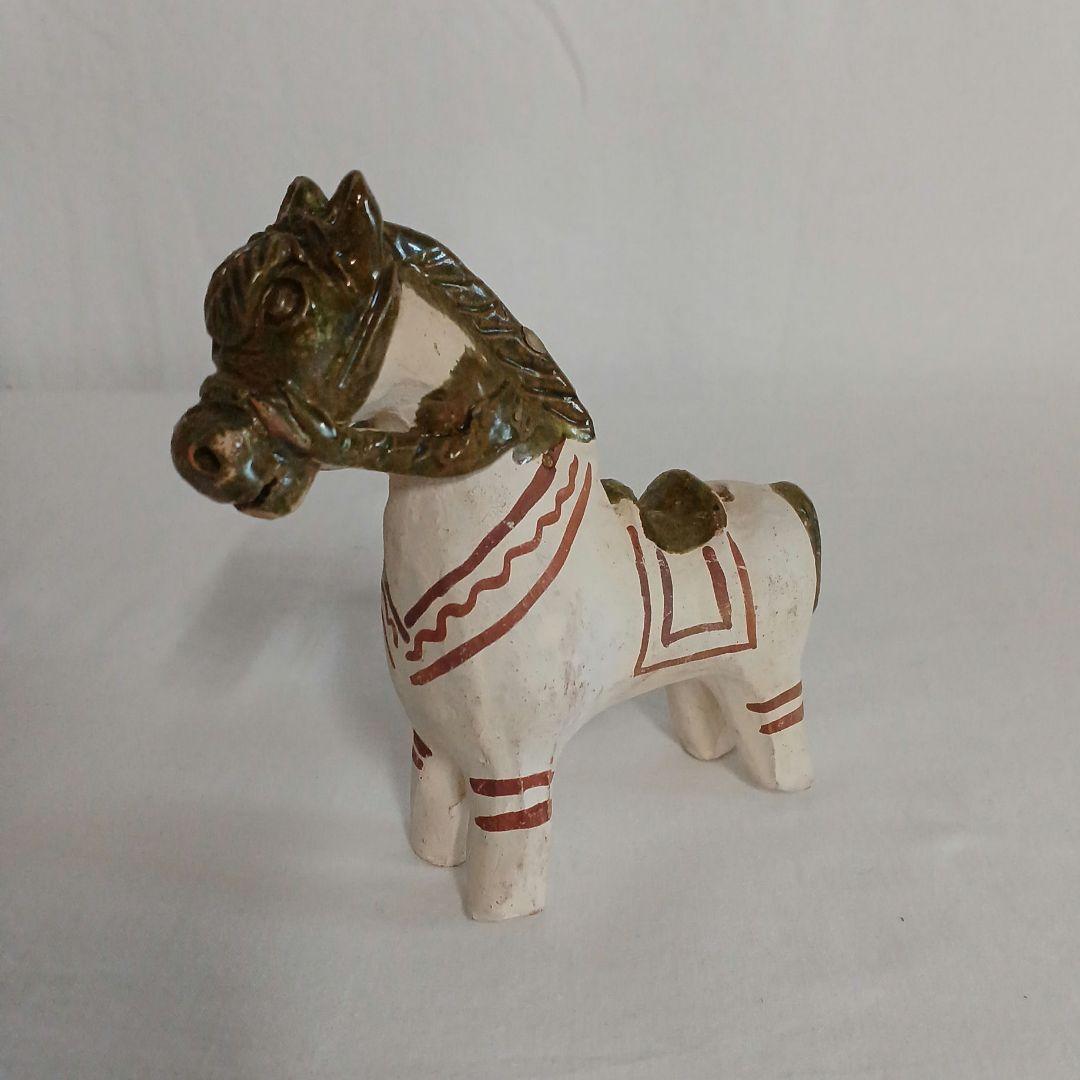 ペルー プカラ 焼きもの 馬 魔除け お守り 南米 お土産 民藝品 工芸品