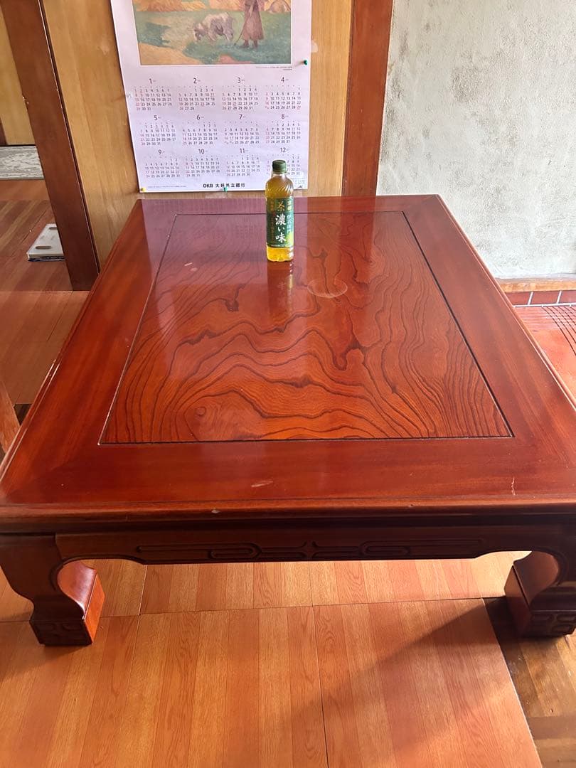 木製座卓 茶色