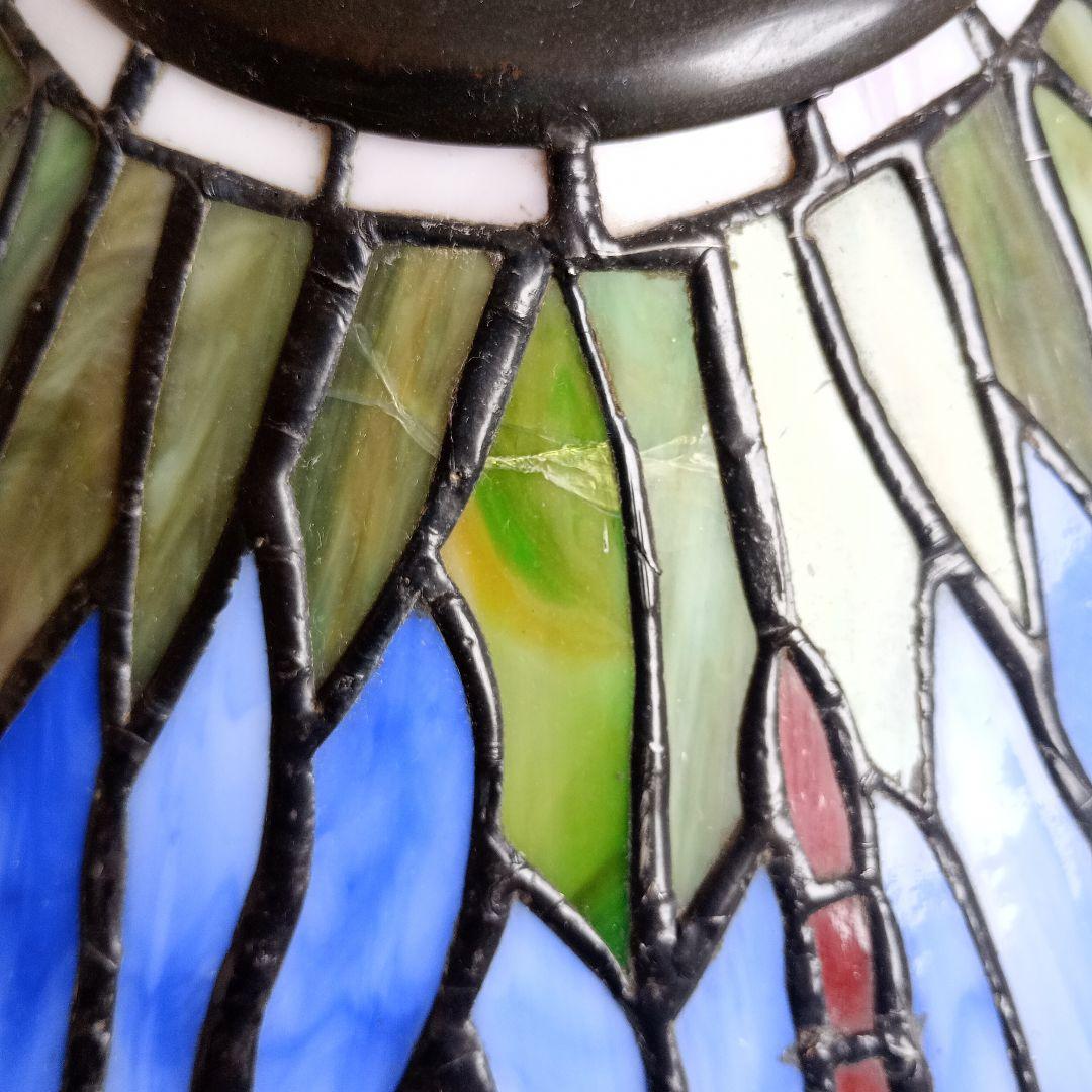 【希少の逸品】ティファニー レプリカステンドグラスランプ ドラゴンフライ