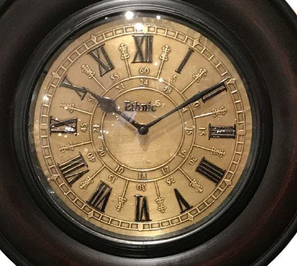 ウォールクロック 壁掛け時計 メタル アンティーク 306012