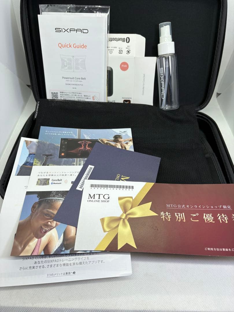 【美品】SIXPAD パワースーツ コアベルト Lサイズ