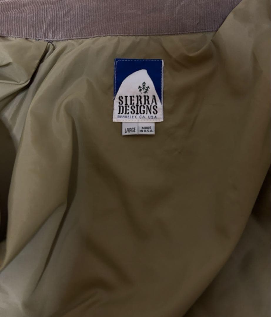 ジャケット・アウター SIERRA DESIGNS PANAMINT JACKET