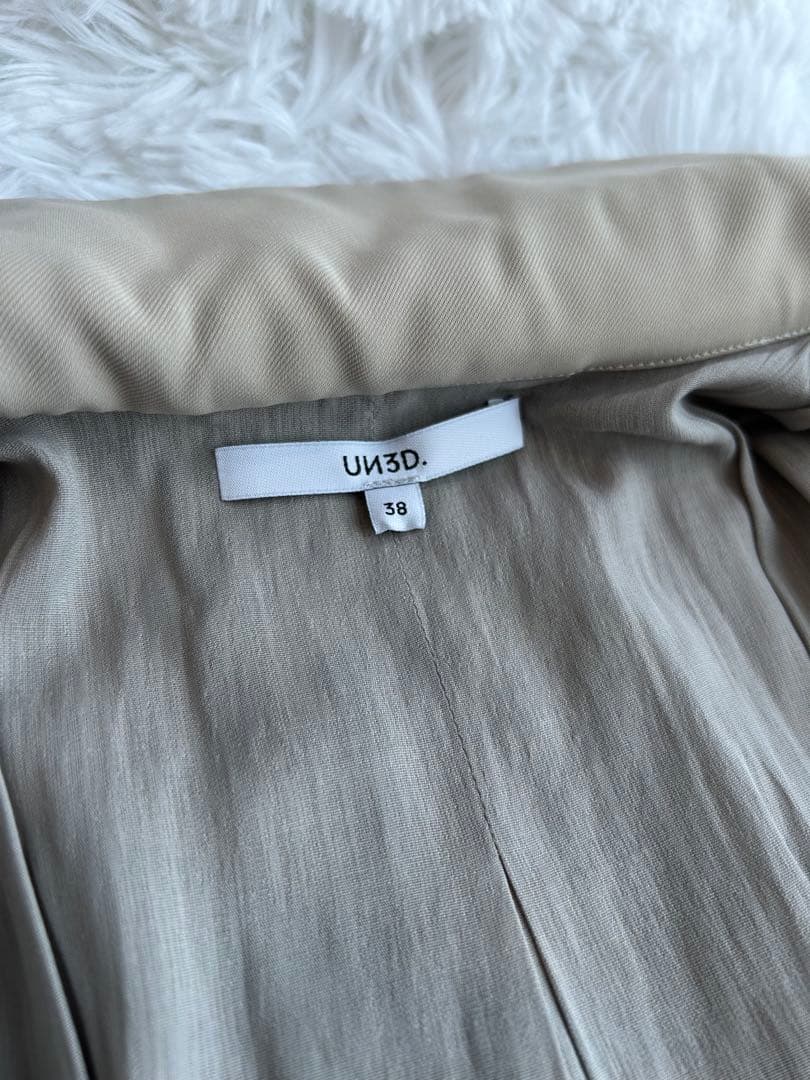 25年SS UN3D.アンスリードWAVE SHIRRING JUMP SUIT