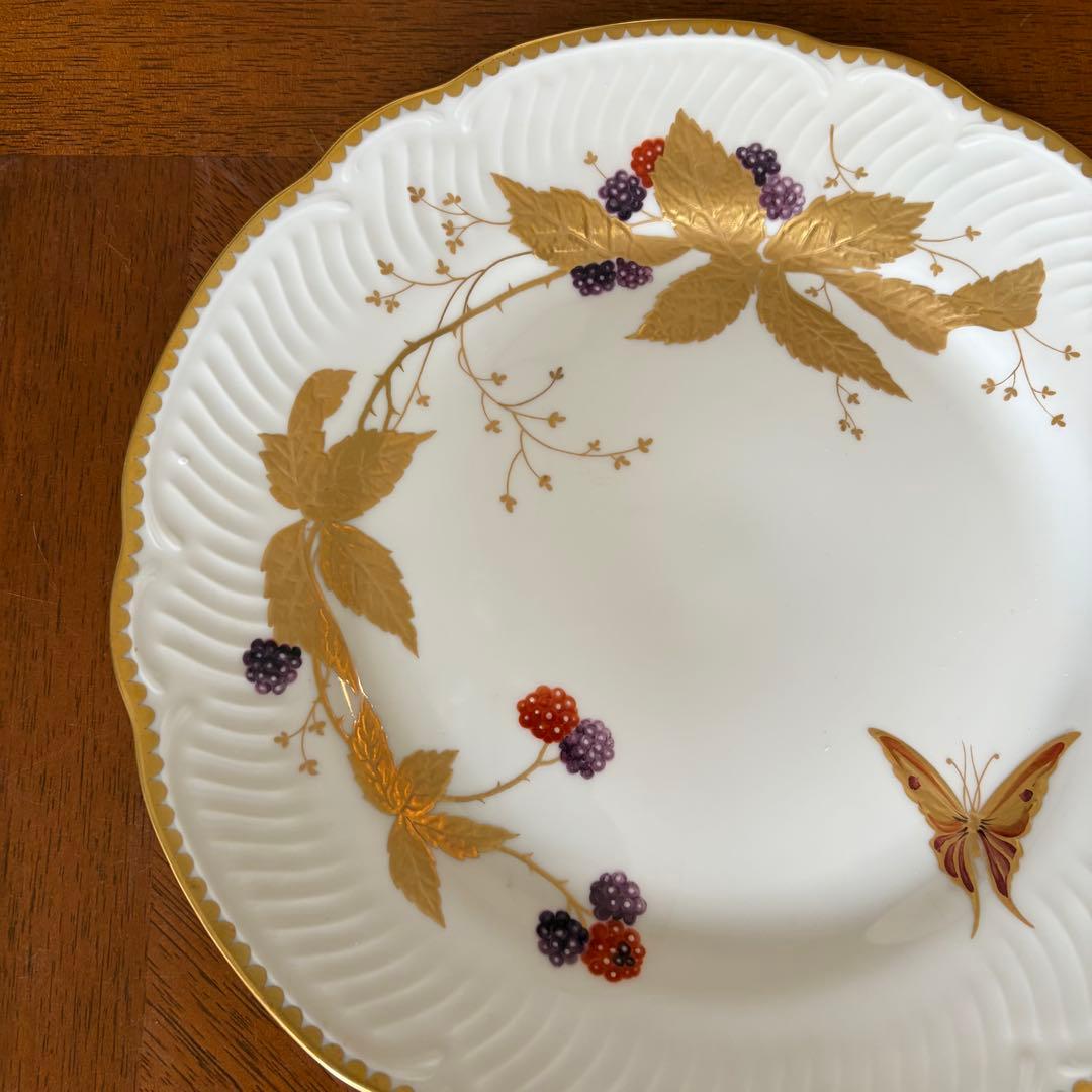 【希少品】新品　リチャードジノリ・サボイア家の絵皿★森の果実★プレート6枚