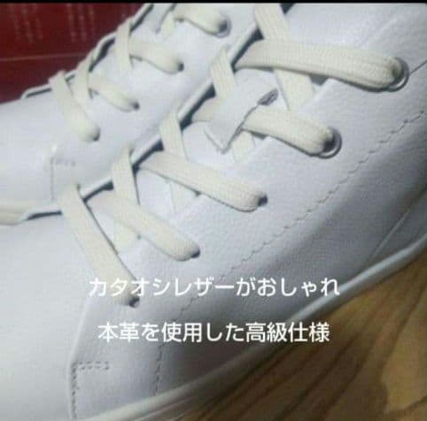 新品24200円☆madras マドラス ハイカットレザースニーカー防水23.5