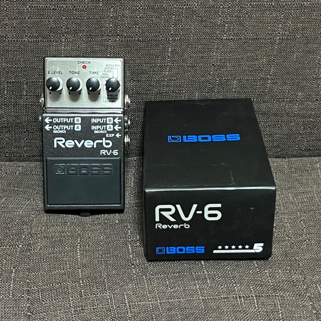 BOSS RV-6 リバーブエフェクター 箱付き