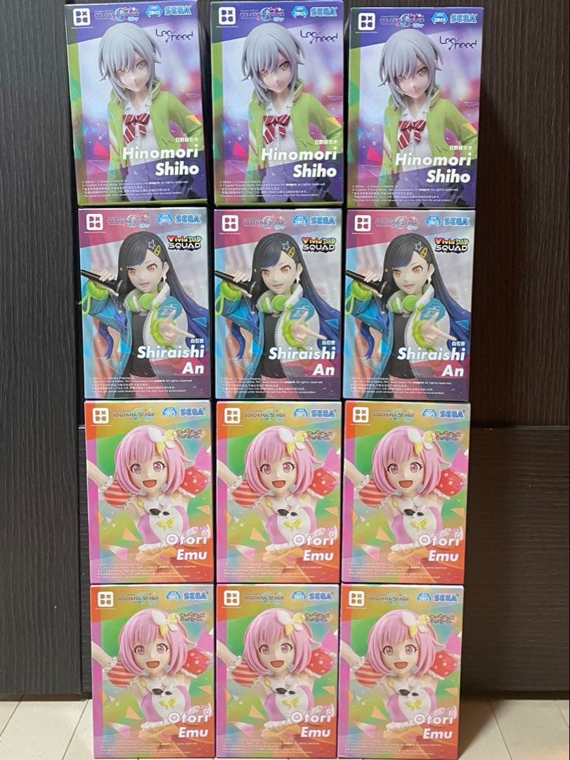 【未開封】鳳えむ 白石杏 日野森志歩 フィギュア12個セット