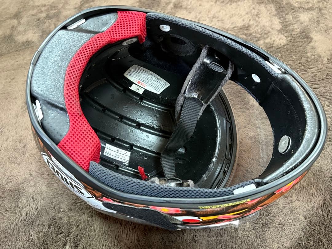 SHOEI Z-7 フルフェイス　ヘルメット　白鳥/桜　Sサイズ/55