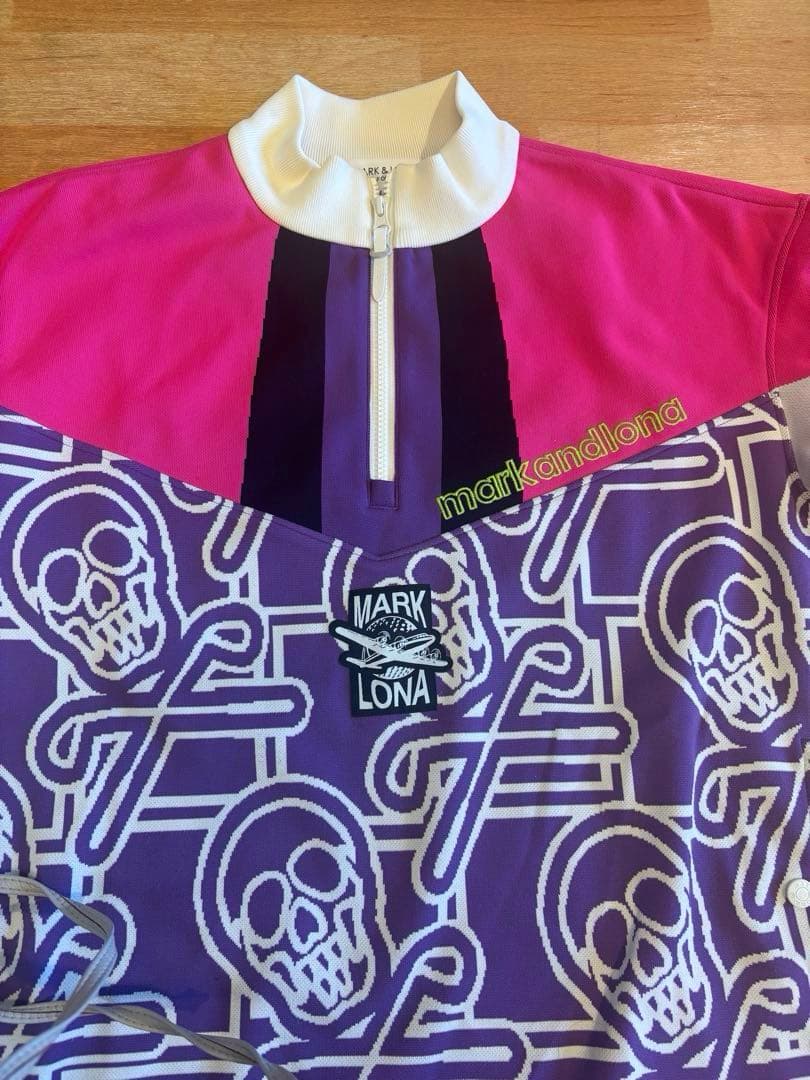 ◼️MARK&LONA ◼️スカル柄ジャージジャケット ◼️46秋冬