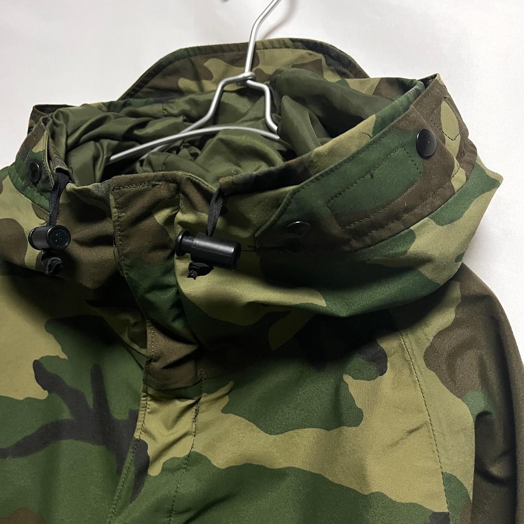 米軍実物 中期型 ECWCS Gen1 GORE-TEX ウッドランド L-L