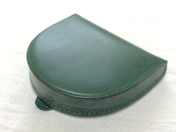 【未使用・美品】GLEN グレンロイヤル　馬蹄形ケース　緑