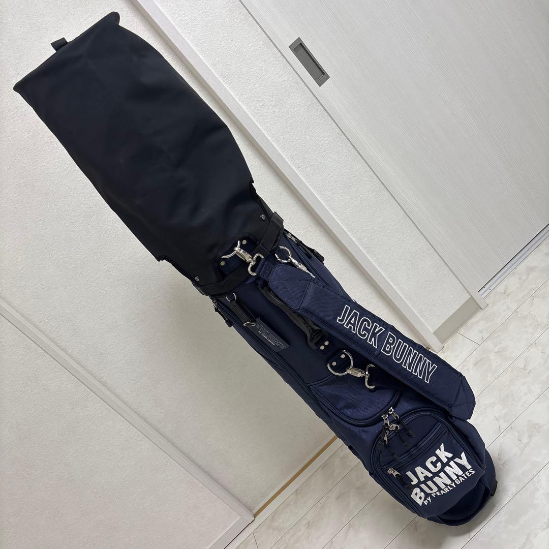 ジャックバニー JACK BUNNY キャディーバッグ ネイビー
