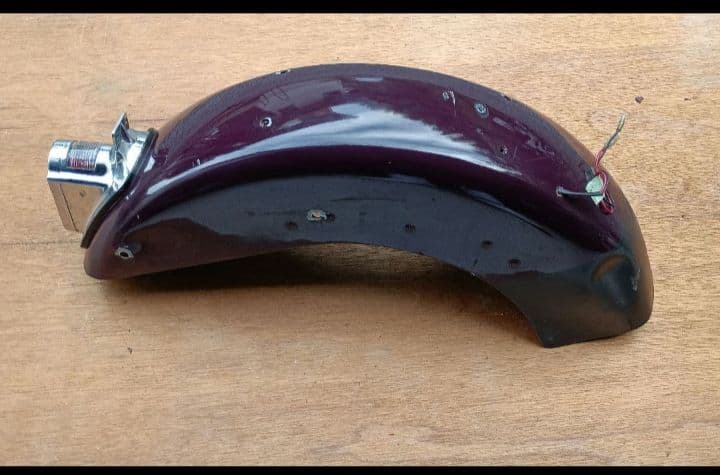 ハーレーショベルリアフェンダー