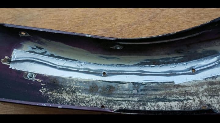 ハーレーショベルリアフェンダー