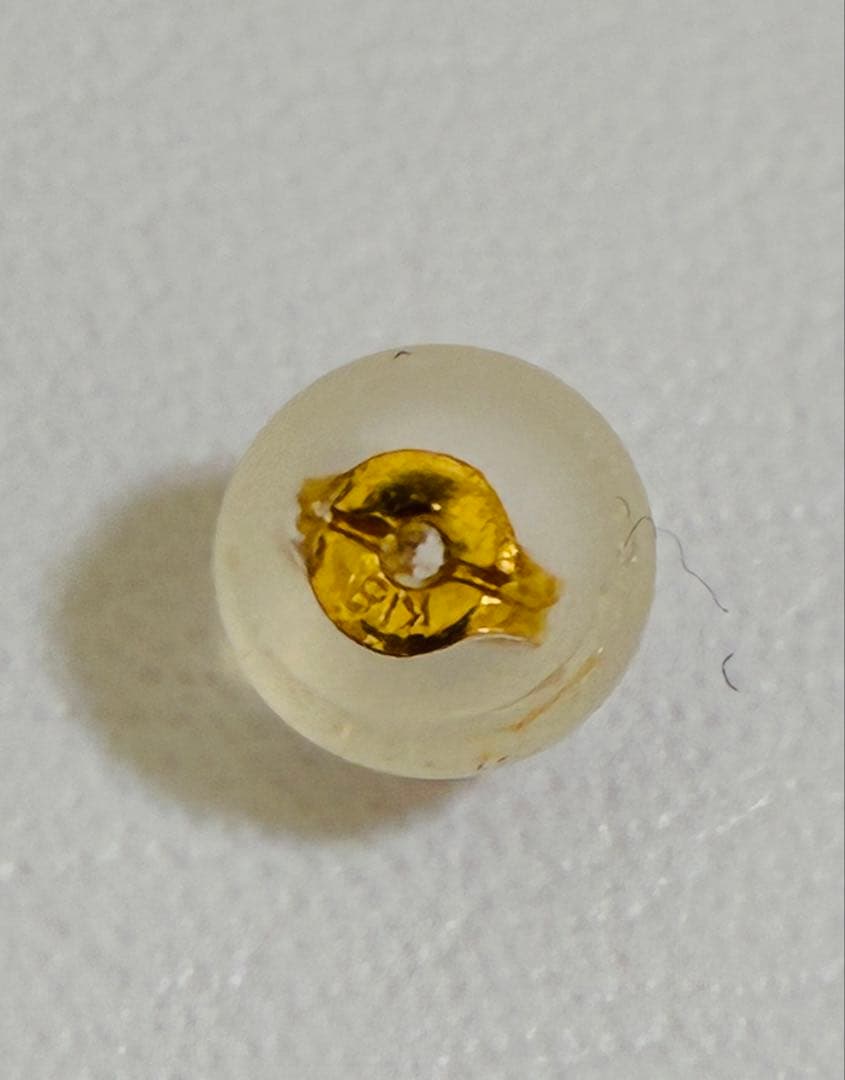 ツツミ/18金イエローゴールド ダイヤモンドピアス