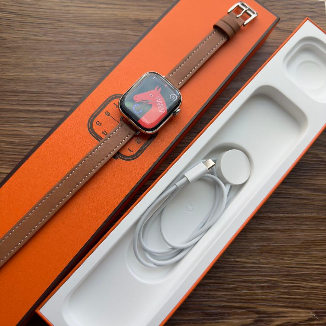 2710 最新機種　Apple Watch エルメス　シリーズ10 シルバー