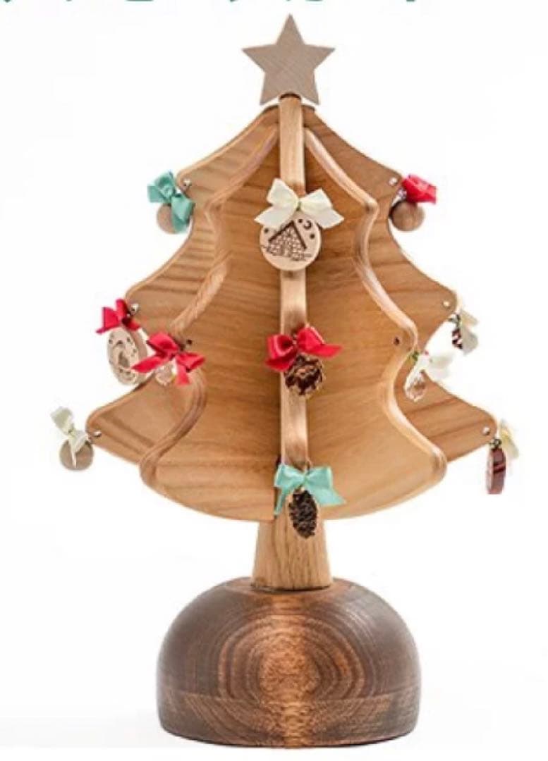 【新品】オークヴィレッジ オルゴールツリー　プチplus クリスマスツリー