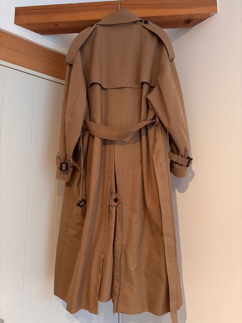 Y HYKE ベージュ トレンチコート　ビックフィット　サイズ1