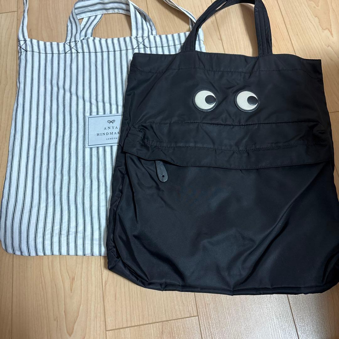 Yumi　アニヤハインドマーチ　アイズ トートバッグ