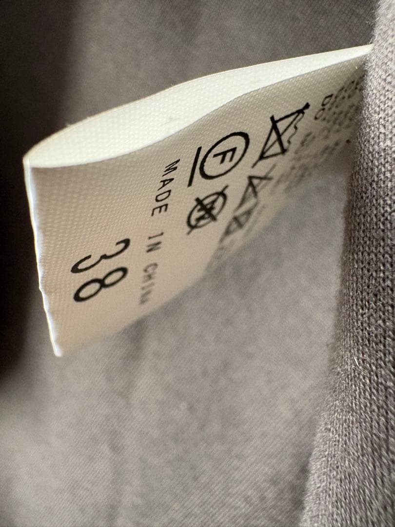 スピックアンドスパン Wスライバー ノーカラーチェックポンチョコート ブラウン