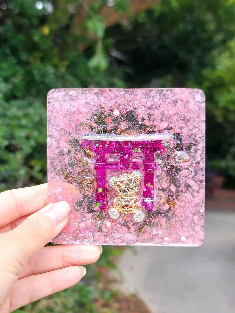 ★１点物限定★愛の鳥居彼とラブラブ・両想い・魅力を高めたい方のオルゴプレート