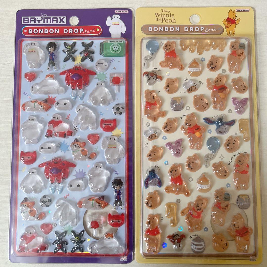 ボンボンドロップシール ディズニー 8種 コンプリートセット 正規品