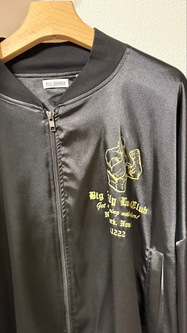 WILLY CHAVARRIA サテンジャケット