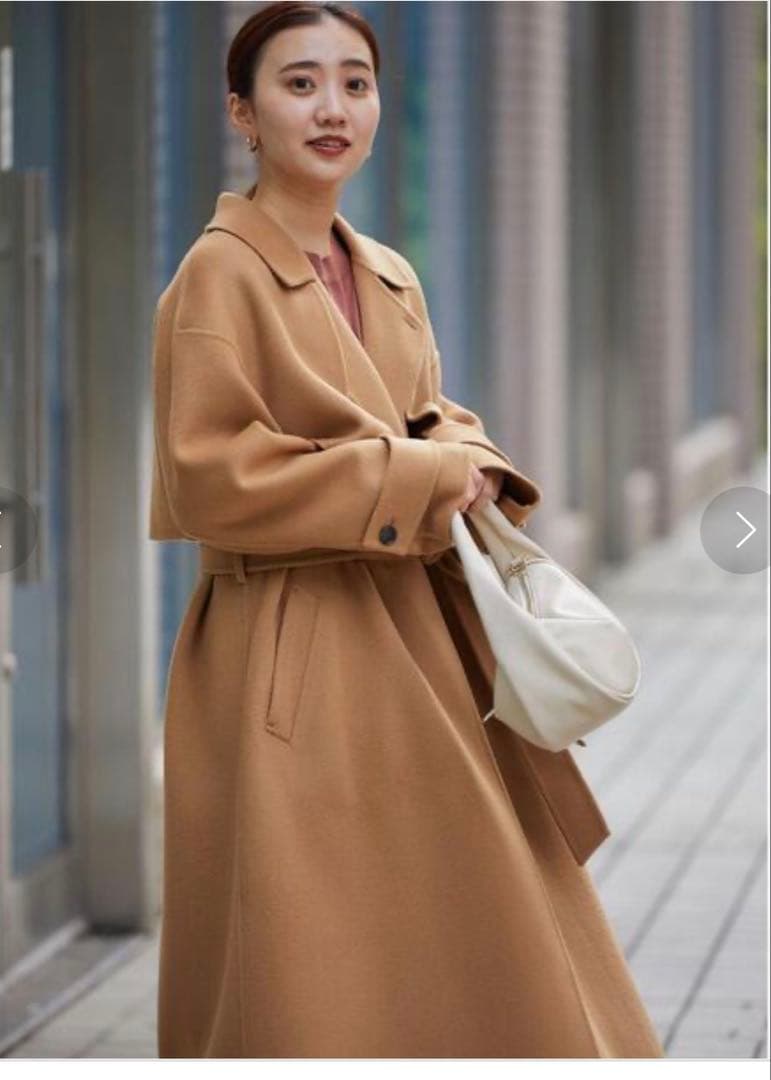 リバーロングトレンチコート green level relaxing コート