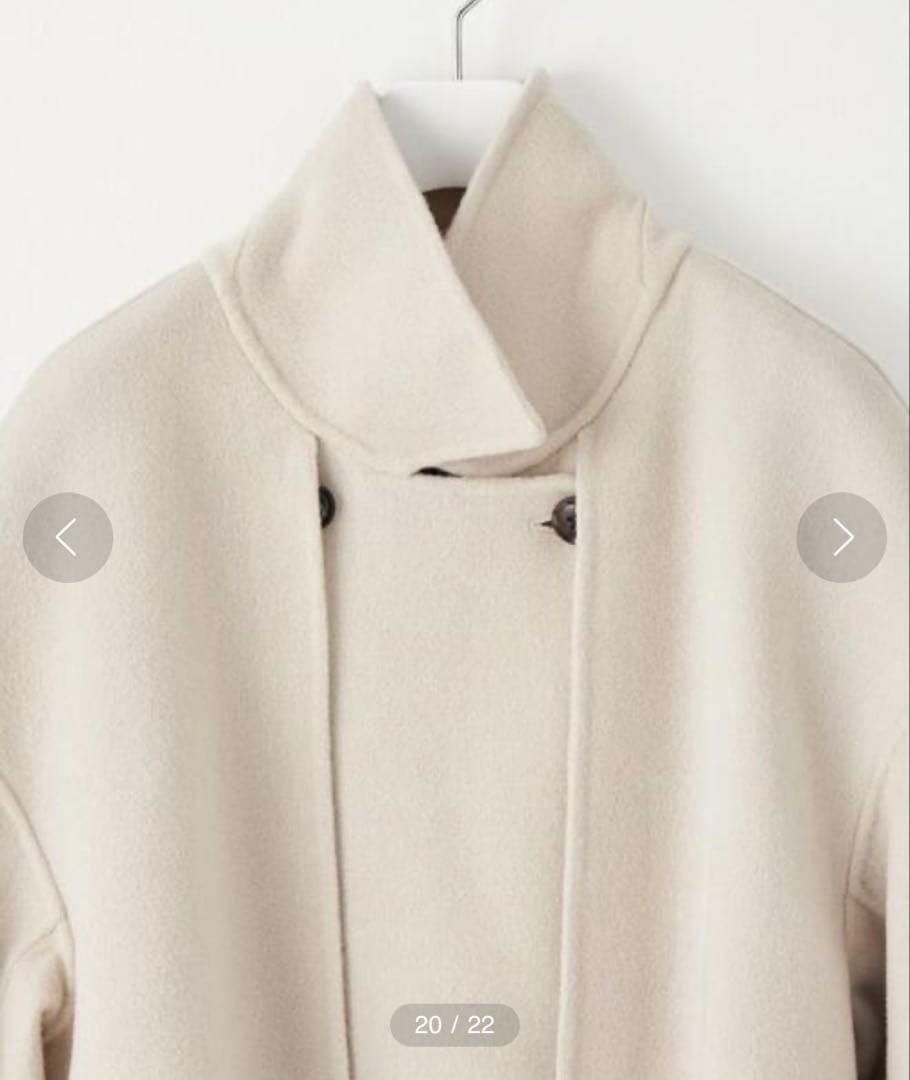 リバーロングトレンチコート green level relaxing コート