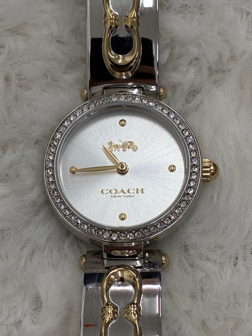 【未使用】COACH 腕時計 ストーン付き