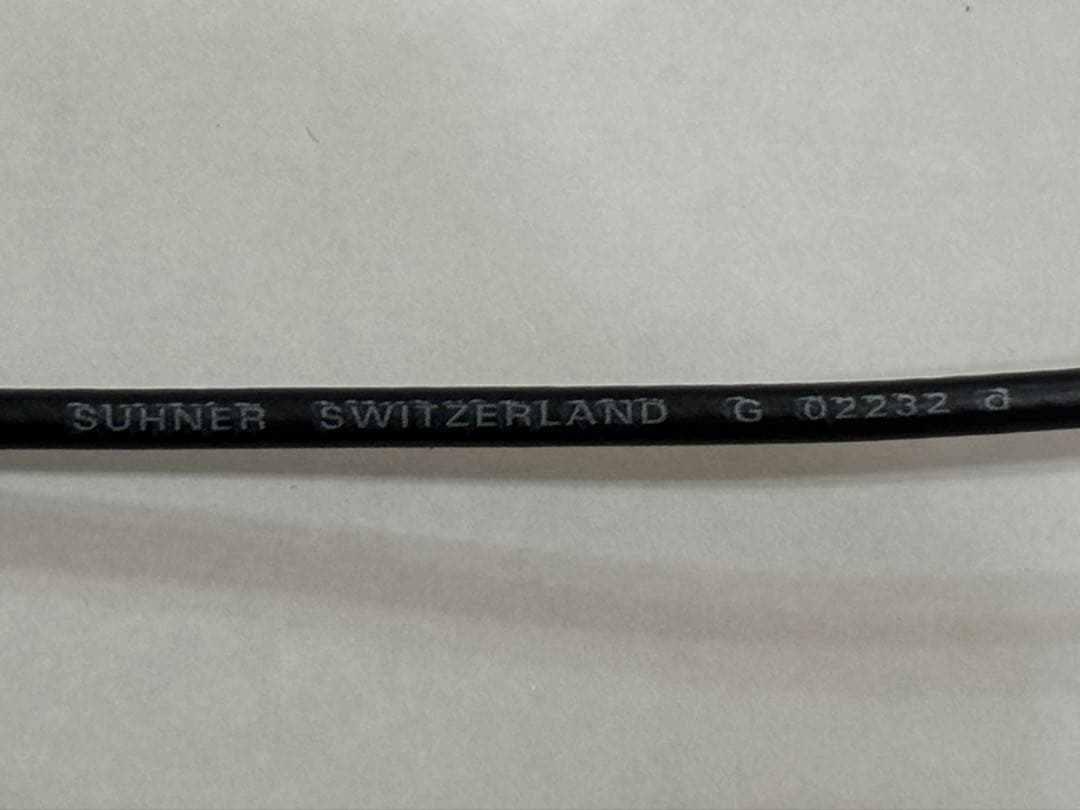 マークレビンソン レモピン→RCAスイスのSUHNER製純正ケーブル『中古品』