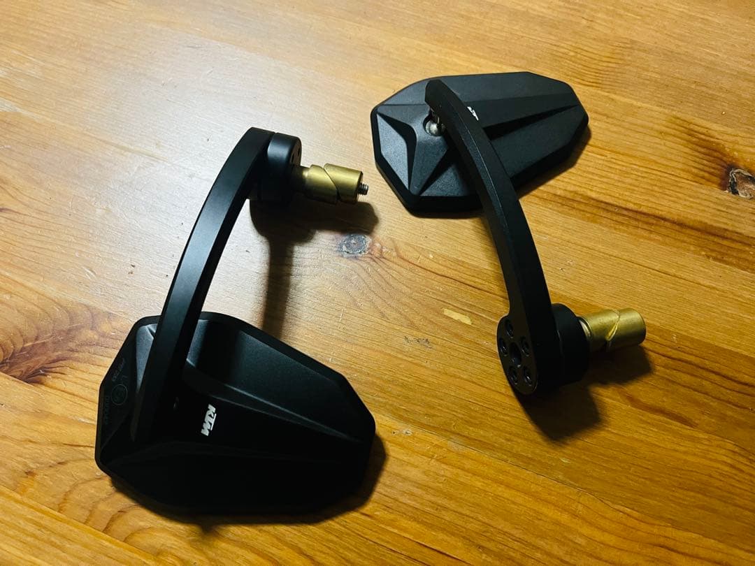 【極美品】KTM ハンドルバーエンドミラーセット 純正パワーパーツ