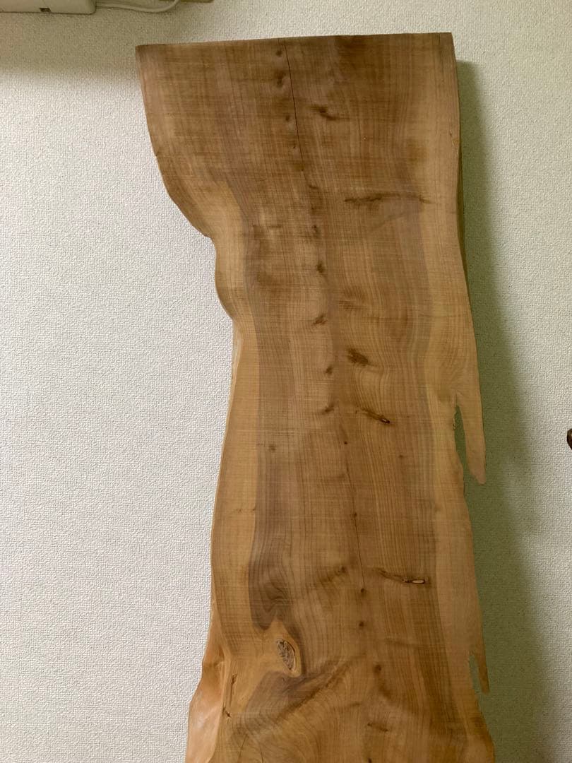ケヤキの一枚板　ケヤキの天然無垢一枚板　自然乾燥材　DIY用