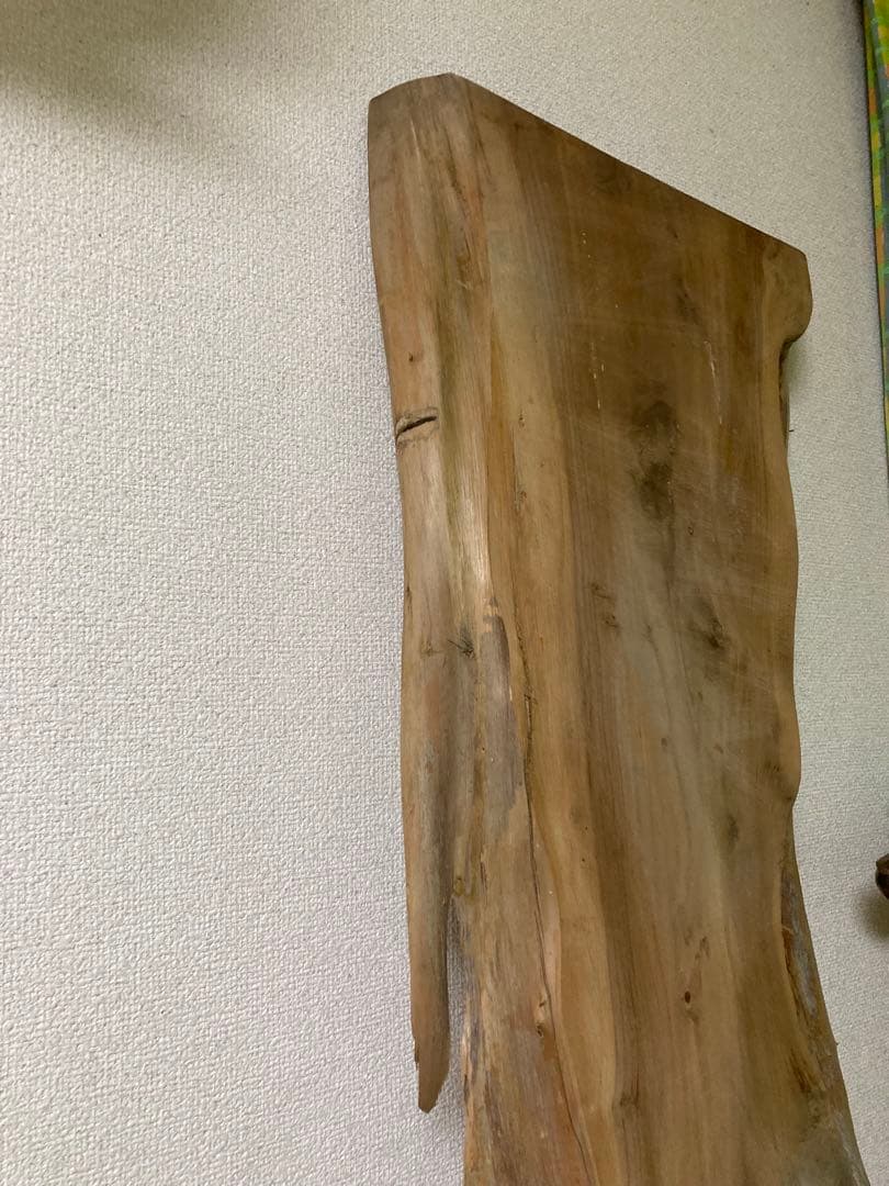 ケヤキの一枚板　ケヤキの天然無垢一枚板　自然乾燥材　DIY用