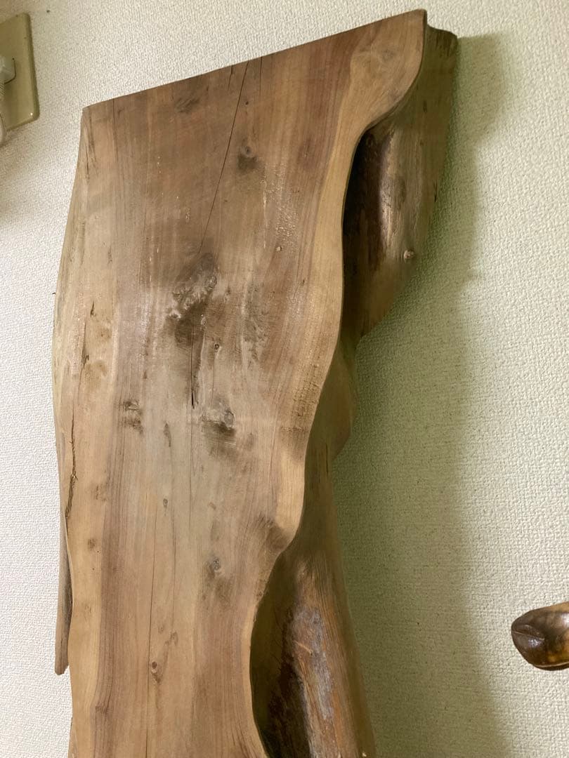 ケヤキの一枚板　ケヤキの天然無垢一枚板　自然乾燥材　DIY用