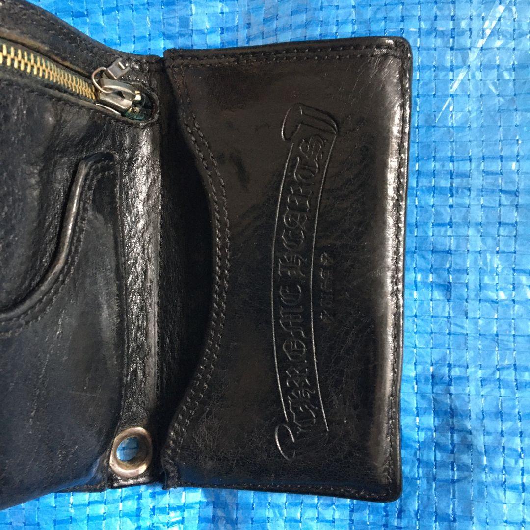 CHROME HEARTS 3フォールド　 ウォレット　 レザー