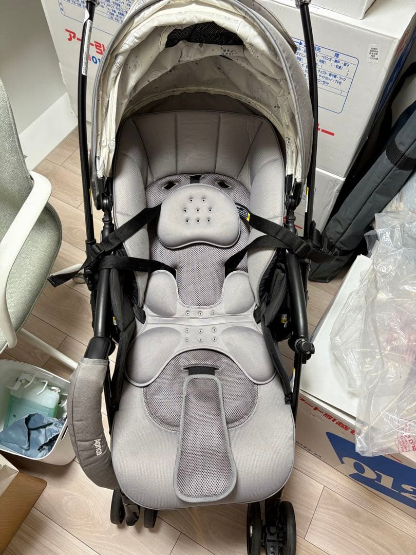 Aprica(アップリカ) A型ベビーカー ラクーナクッション 軽量 両対面