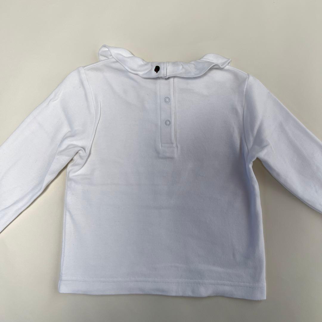 美品 ファミリア ブラウス ワンピース 90