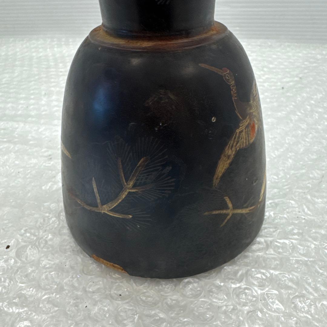 か*ろ様 小鼓　胴　鼓胴 鶴