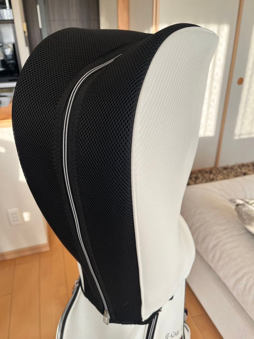 展示品超美品adabat アダバット カートキャディバッグ　ホワイト　9型　軽量