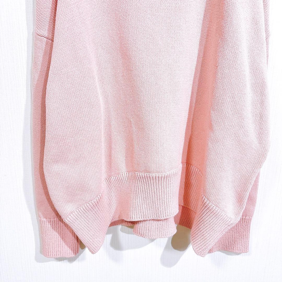 EVERYDAY I LIKE エブリデイアイライク　クルーネックニット　ピンク