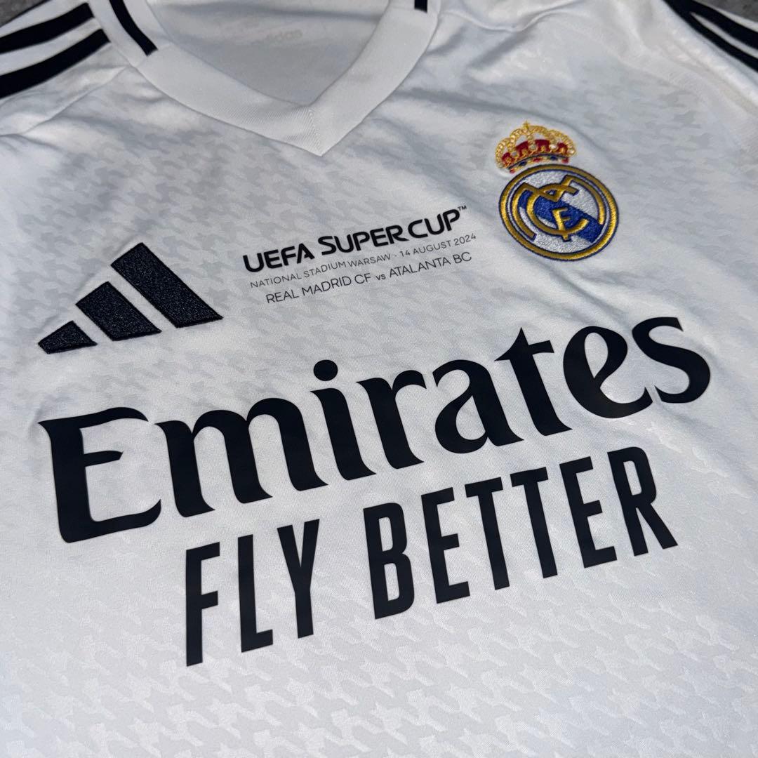 レアルマドリード 24/25 #5 ベリンガム 長袖 UEFA スーパーカップ