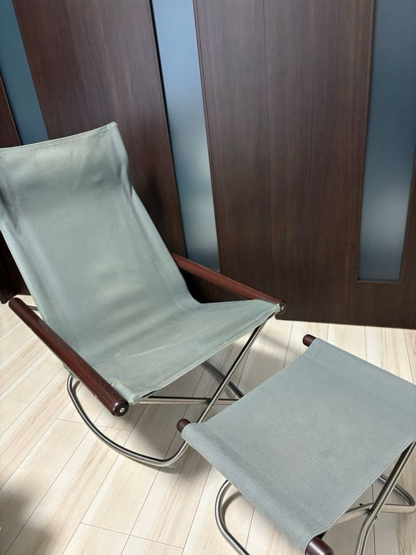 ★最終値下★ニーチェアエックス　ロッキング　オットマン付き