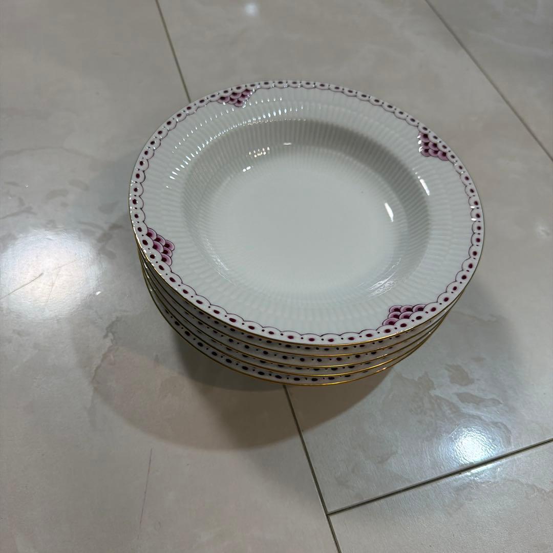 希少　廃盤RoyaI  ロイヤルコペンハーゲンバーガンディ