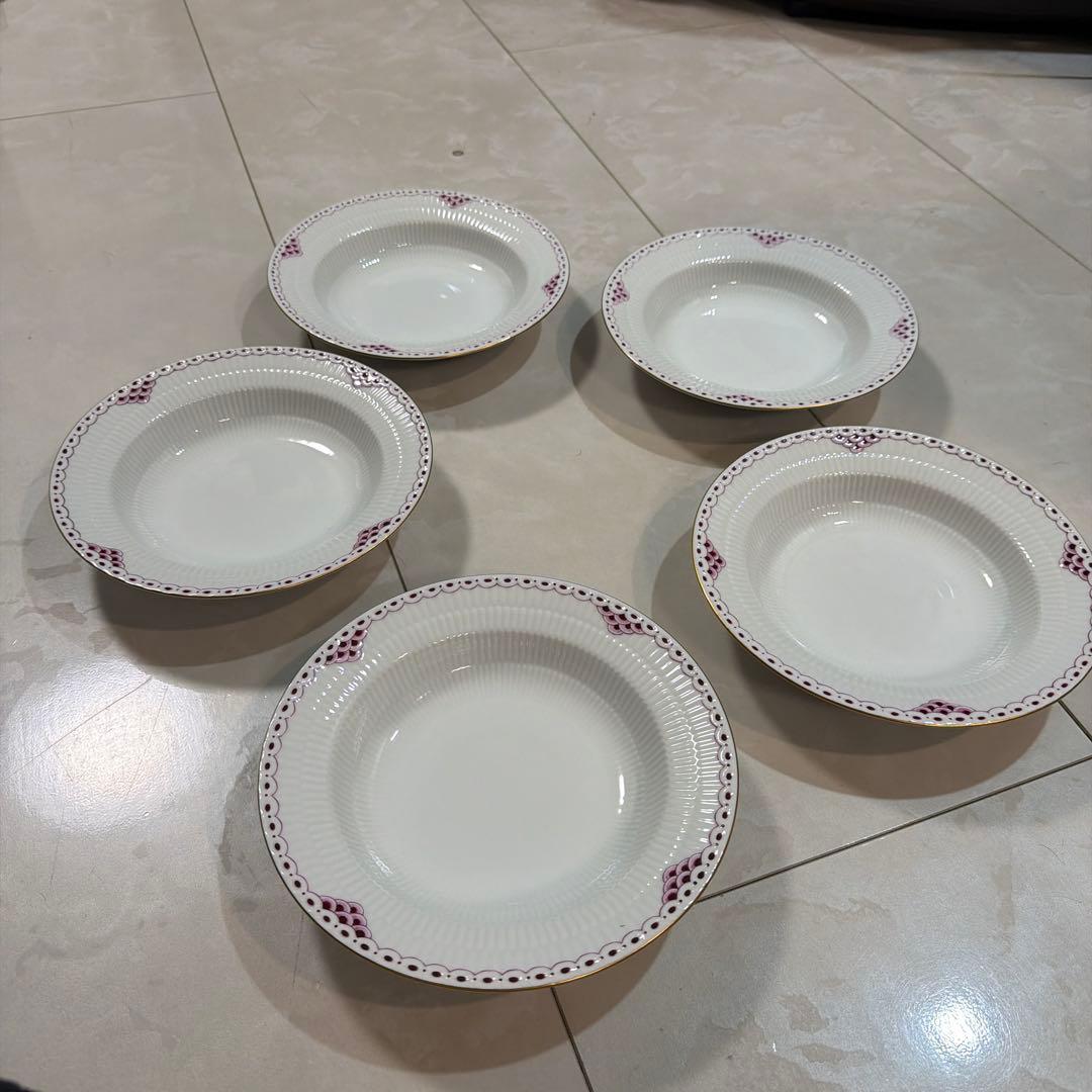 希少　廃盤RoyaI  ロイヤルコペンハーゲンバーガンディ