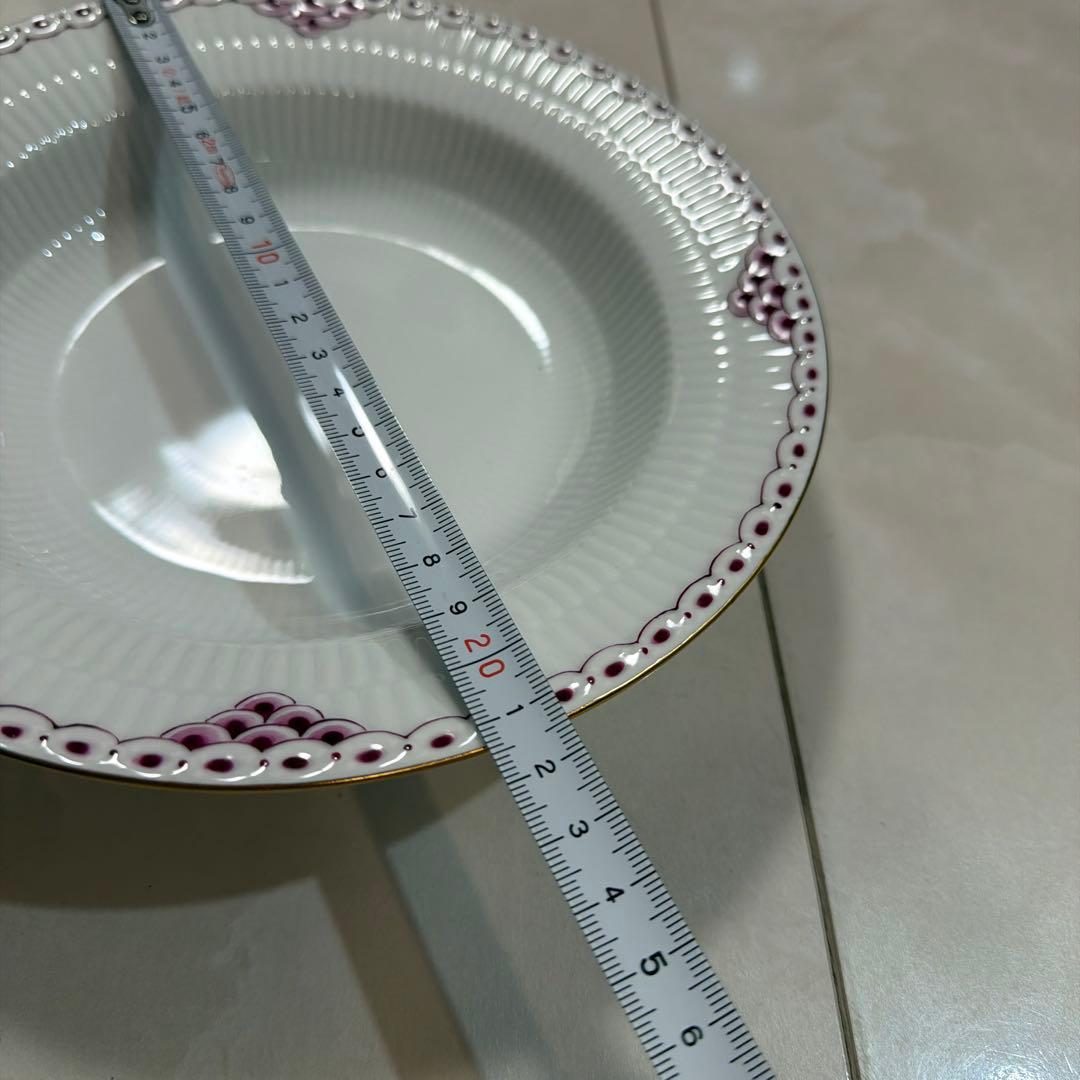 希少　廃盤RoyaI  ロイヤルコペンハーゲンバーガンディ