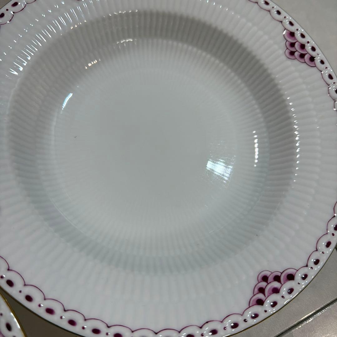 希少　廃盤RoyaI  ロイヤルコペンハーゲンバーガンディ